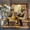 Abraham Lincoln Brass Book Ends