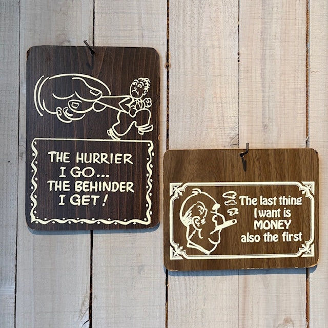 Wooden Message Board