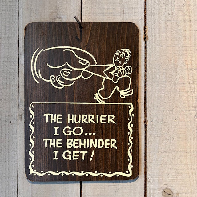 Wooden Message Board