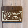 Wooden Message Board
