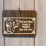 Wooden Message Board