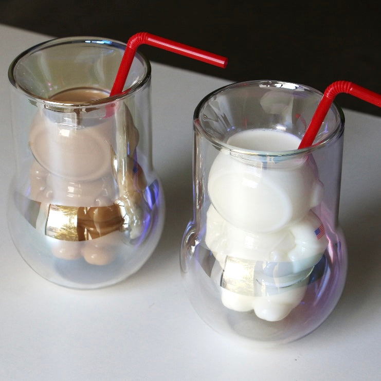 Dragon® Glassware ”ASTRONAUT Double Wall Glasses” Set of 2