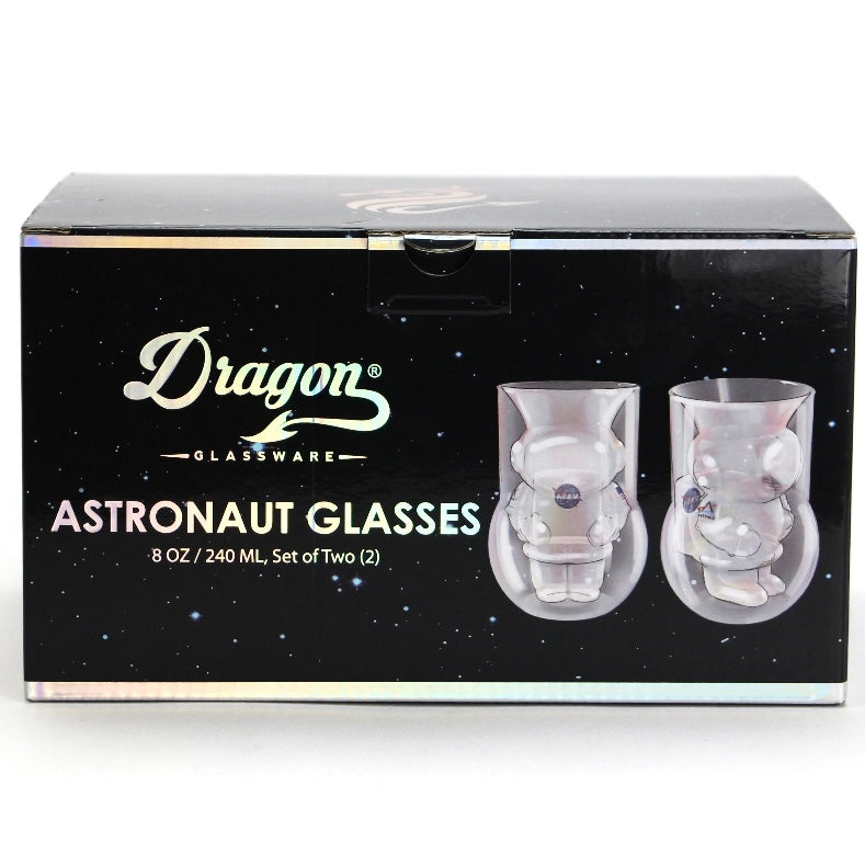 Dragon® Glassware ”ASTRONAUT Double Wall Glasses” Set of 2