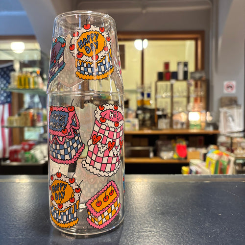 DOIY Sweetie Collection Jar & Glass