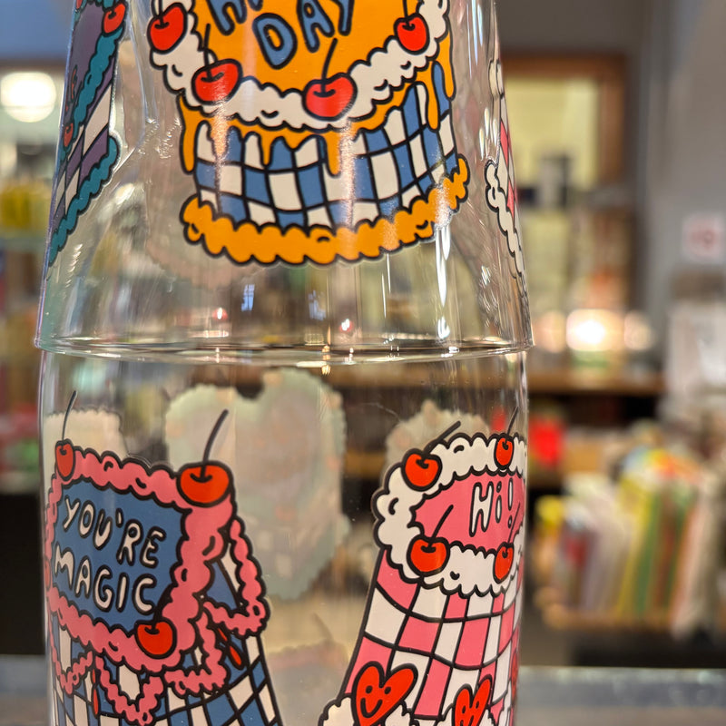DOIY Sweetie Collection Jar & Glass