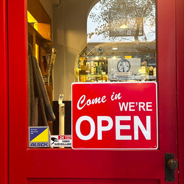 Hollywood Sign Co. OPEN/CLOSED Store Sign – ROUGH&RAW