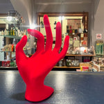 Red Left Hand Object