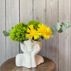 Ceramic Flower Vase ’Rested on Girl Hands'