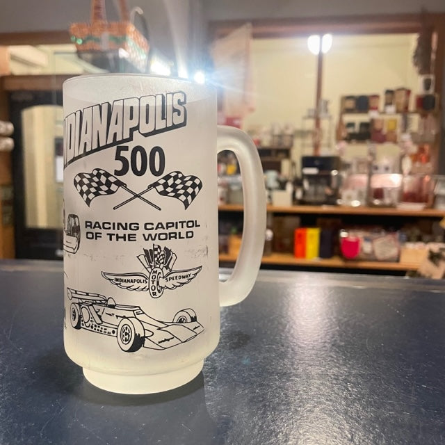 Souvenir Beer Mug "The Indianapolis 500 Speed Way"