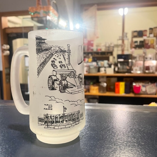 Souvenir Beer Mug "The Indianapolis 500 Speed Way"