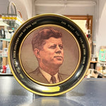 Fabcraft Frenchtown Tin Plate ”President John Fitzgerald Kennedy”