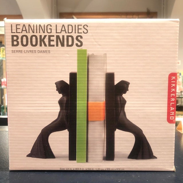 Leaning Ladies Bookends