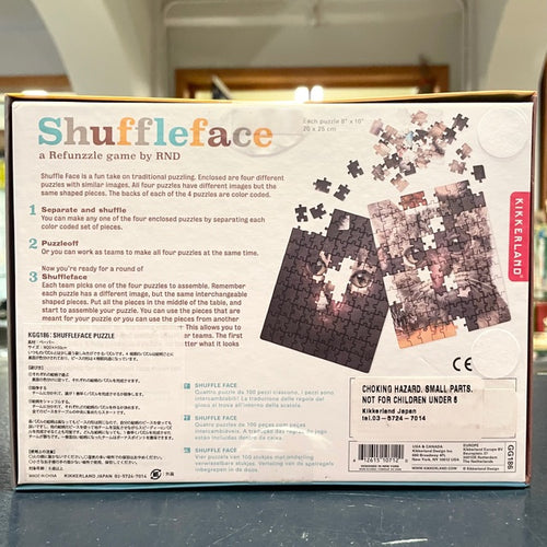 Jigsaw Pazzle "Shuffle Face"