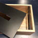 Iron x Wood Tissue Box