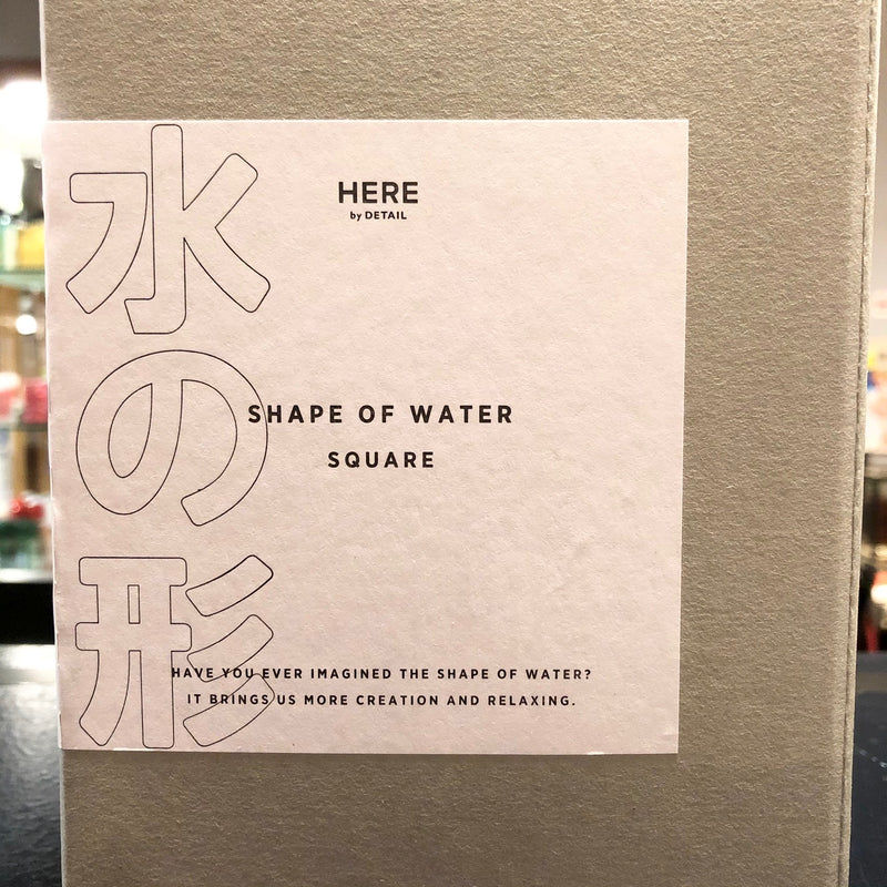 Shape of Water Glass Paper Waight