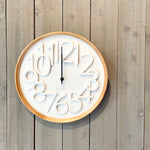 Carving Wall Clock