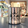 BOUNDARY LINE Stainless Mug Cup