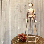 Vinatage Wooden Cage Doll