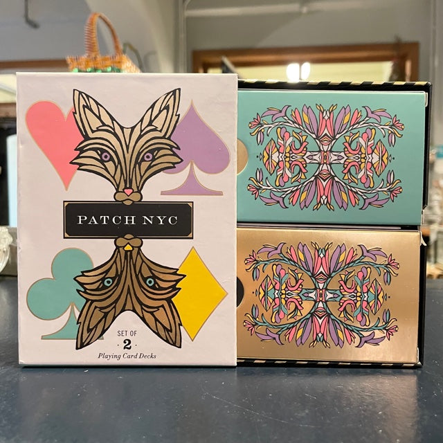 PATCH NYC Set of 2 Playing Cards Decks
