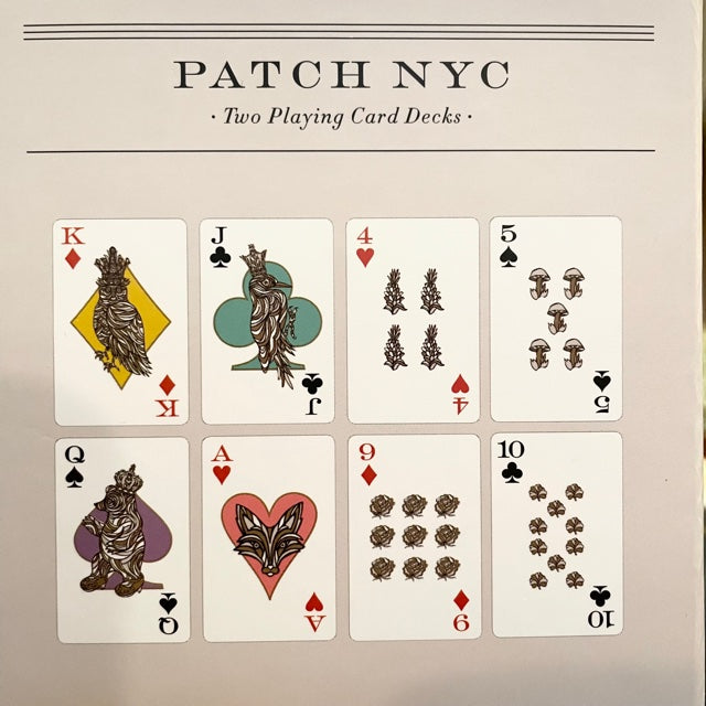 PATCH NYC Set of 2 Playing Cards Decks