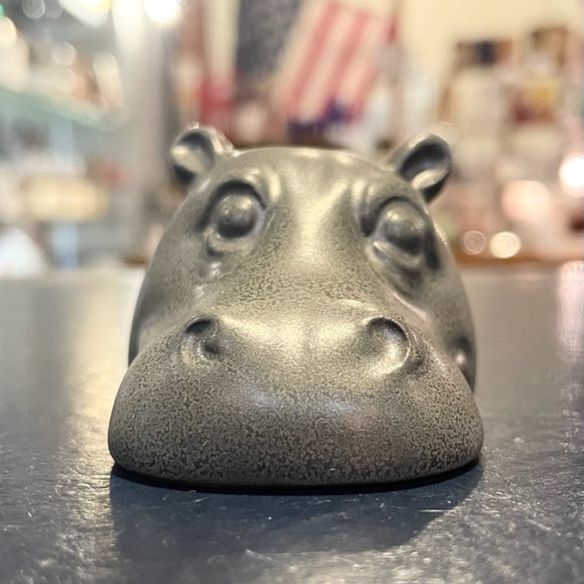 Ceramic Paperweight "HIPPO"