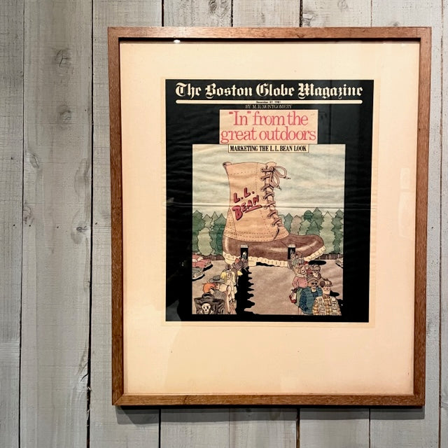 The Boston Globe Magazine Dec.27.1981 "MARKETING THE L.L. BEAN LOOK"